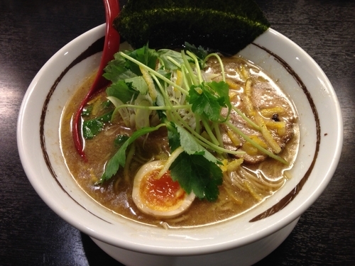 「柚子雷音ラーメン」@雷音 駒ヶ根の写真