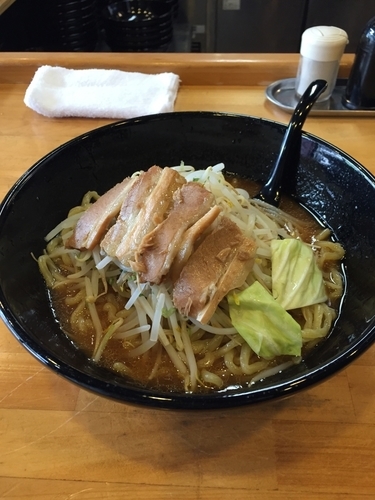「濃厚豚骨醤油」@男は黙って前を行け！ 天白塩釜口店の写真