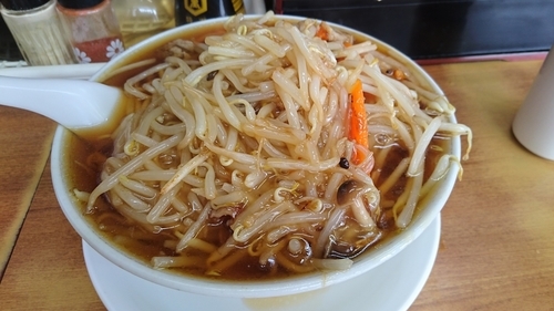 「モヤシソバ（４５０円）」@光楽亭の写真