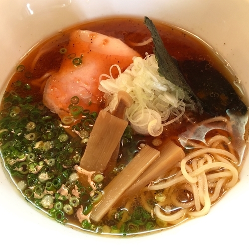 「海老そば醤油760円」@青山清湯そば 青ノ樹の写真