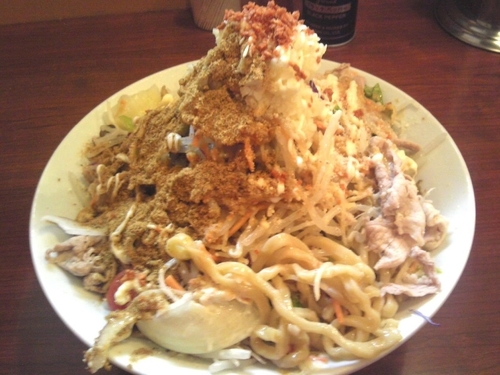 「【夏季限定】メガ冷やし中華￥830」@メガガンジャの写真