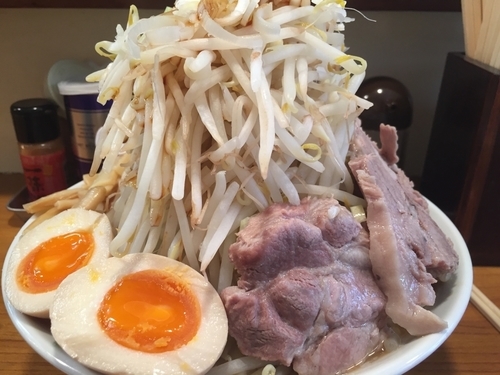 「しょうゆ 700 野菜大盛 無料」@らーめん大森の写真