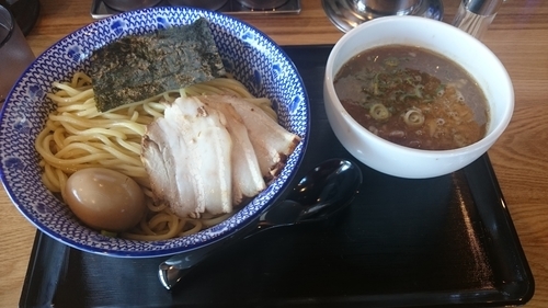 「ちゃーしゅー味玉つけ麺」@麺 やまだの写真