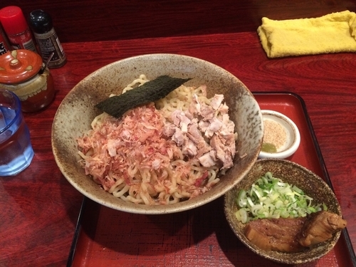 「“冷やし”魚まぜそば」@食処 渓の写真