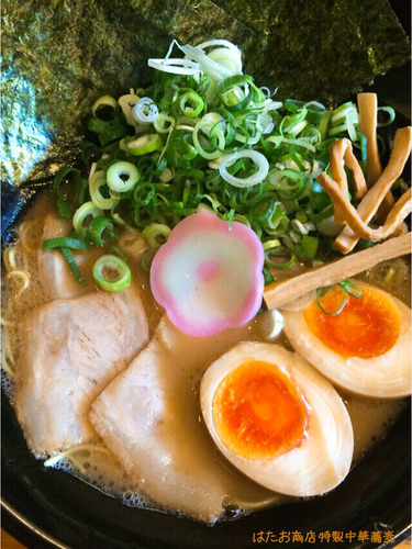 「特製中華蕎麦 ネギ増」@上州濃厚中華蕎麦 はたお商店 下小出本店の写真