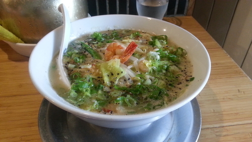 「シーフードらーめん+大盛り+替玉」@カッパ64 福生店の写真