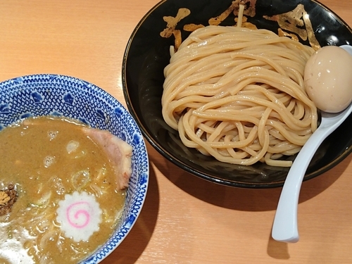 「味玉つけめん」@六厘舎の写真
