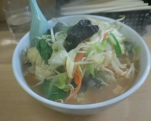 「チャーハンセット味噌タンメン900円」@タンメン胖の写真