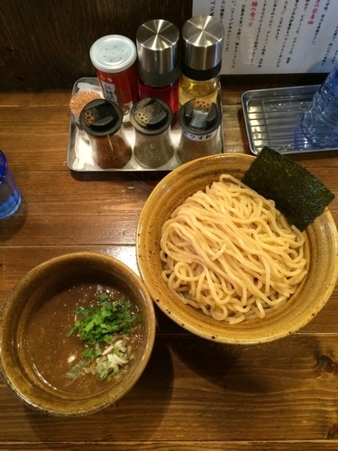 「つけ麺大盛り、もっちり麺」@ベジポタつけ麺 えん寺の写真
