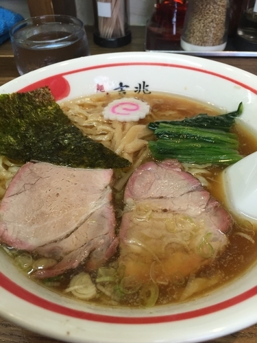 「中華そば そぼろご飯」@青竹平打ち中華そば 麺壱吉兆の写真