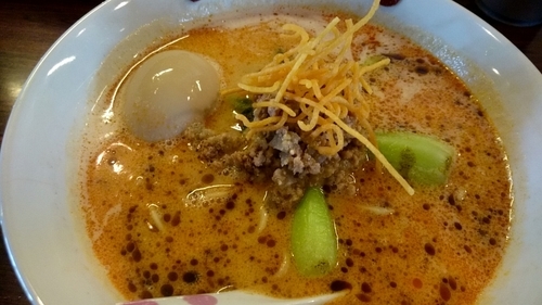 「たんたんめん」@らぁ〜めん ぶぃスリーの写真