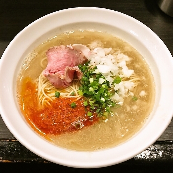 牛脂鰺煮干そば