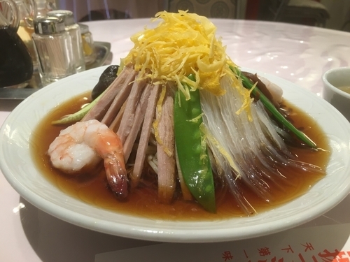 「元祖冷やし中華1510円」@揚子江菜館の写真