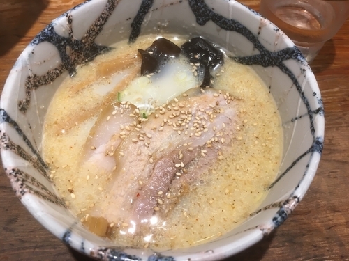 「小さい塩ラーメン670円」@風来居 渋谷店の写真