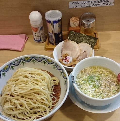 「粟国の塩つけそば」@中華そば 多賀野の写真