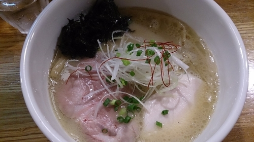 「鶏白湯らーめん」@麺庵 小島流の写真