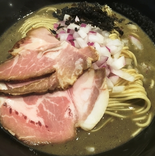 「【10食限定】極濃にぼ」@麺屋 弥栄の写真