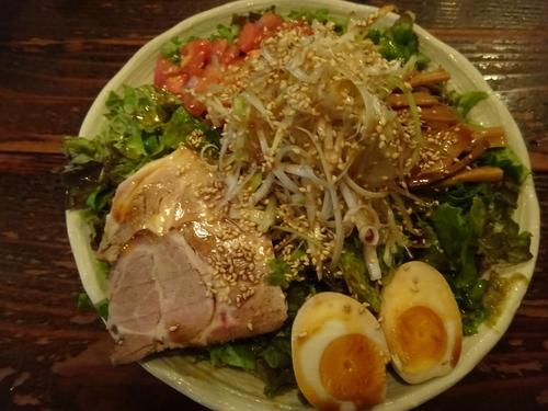 「冷しぶっかけめん　　850円」@らぅめん とくやの写真