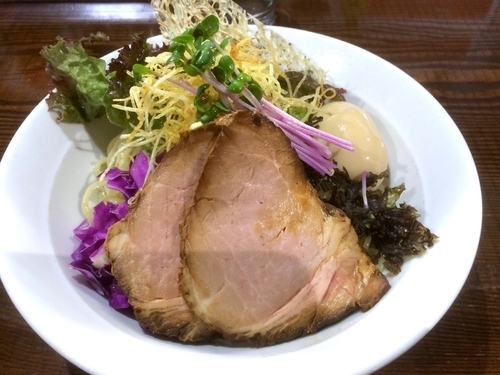 「【期間限定】むじゃき風冷やし中華（850円）＋味玉」@二代目 むじゃきの写真