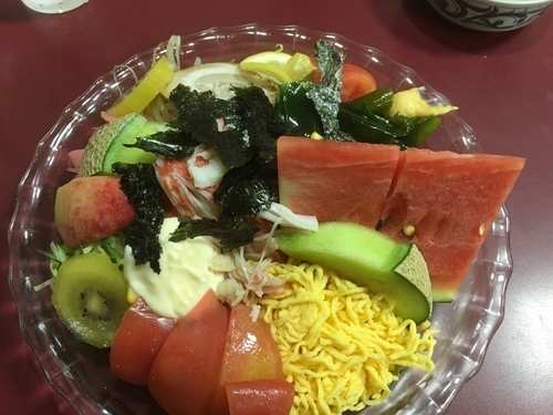 「冷やし中華」@桜島鹿児島ラーメンの写真