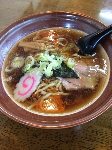 「正油ラーメン」@手打ちらーめん 紅花 本店の写真