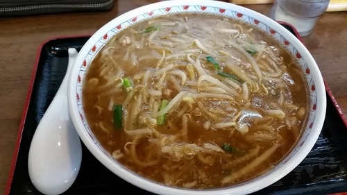 「あんかけモヤシラーメン」@麺や 一香。の写真