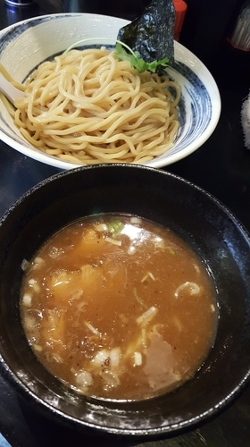 「濃厚煮干しつけ麺 (大)」@つけ麺 弐☆゛屋の写真