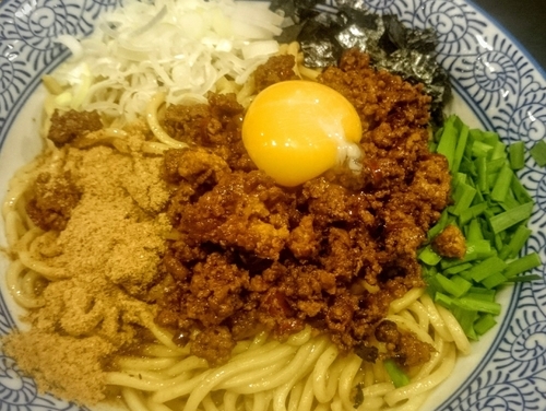 「台湾まぜそば」@自家製麺 竜葵の写真