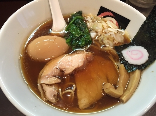 「味玉中華そば」@おおぜき中華そば店の写真