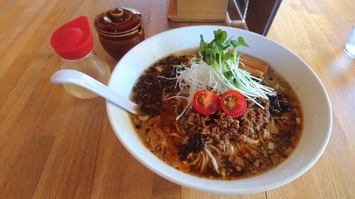 「【日替限定】冷し担々麺」@湖麺屋 Reel Cafeの写真