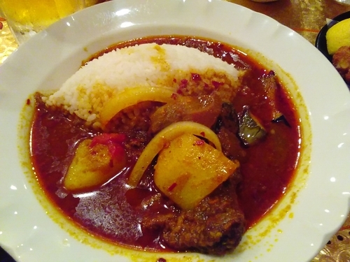 「漁師の白身魚カリー」@トプカ 池袋サンシャインシティ店の写真