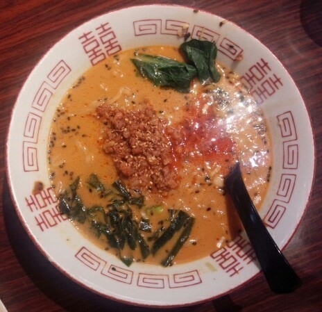 「天津丼＆半担担麺セット780円」@中華美食屋の写真