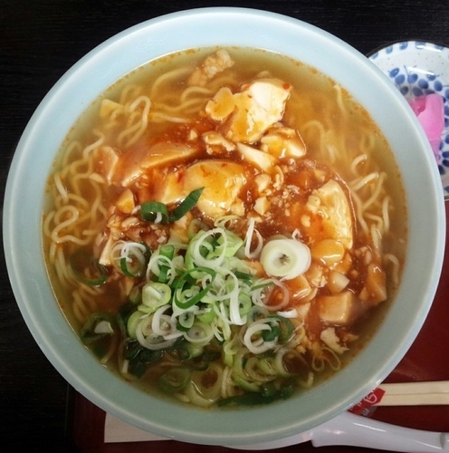 「マーボ中華750円麺パス仕様540円」@しんぼり食堂の写真