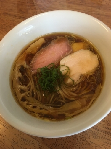 「とりそば700円、塩そば700円、つけそば800円」@らあめん忘八の写真