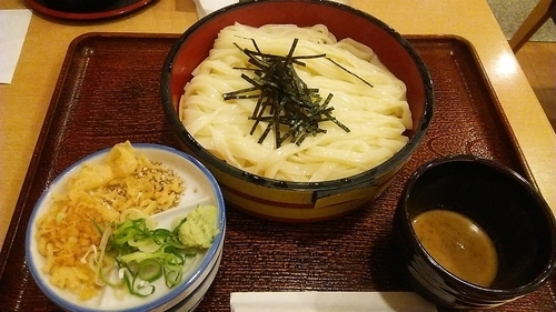 「ざる 650円」@きしめんの吉田 エスカ店の写真