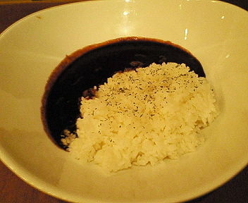 「激辛黒カレーライス　８００円」@和麺tururuの写真