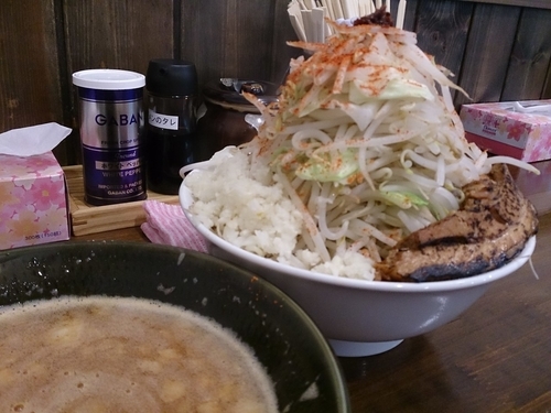 「赤富士【400g】つけ麺バージョン」@麺処 はいからの写真