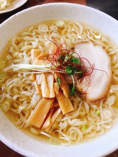 「醤油ラーメン 大盛」@手打ラーメン まるいちの写真