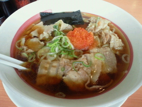 「肉中華そば 637円」@幸楽苑 矢野目店の写真