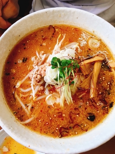 「辛味噌ラーメン」@手打ラーメン まるいちの写真