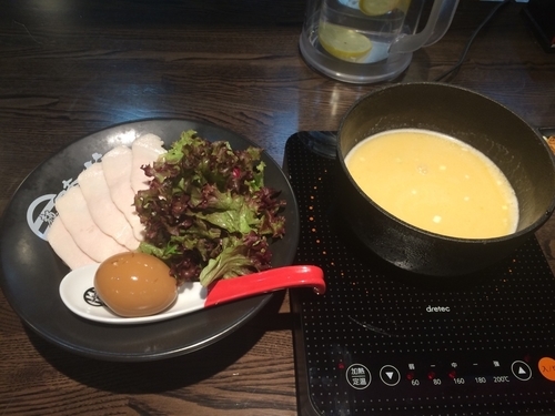 「鶏白湯つけめん塩」@麺屋 時茂 西川口店の写真