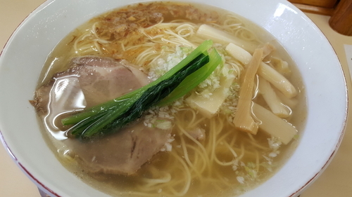 「塩ラーメン＋塩ラーメン」@支那そば 心麺の写真