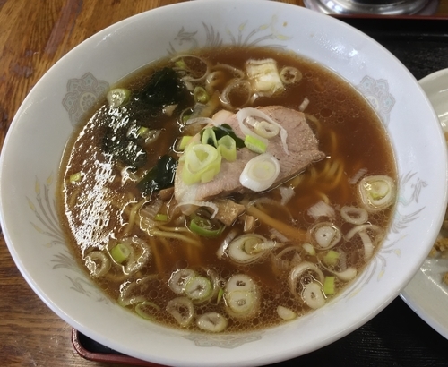 「半チャーハンとラーメンのセット（￥830）」@中華料理 丸福の写真