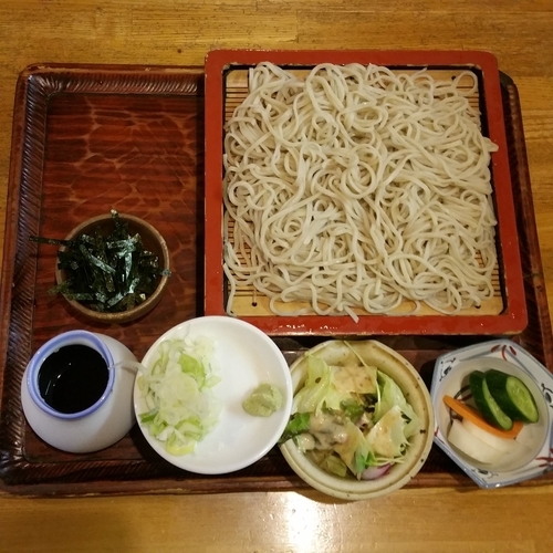 「せいろ(８００円)」@そば処 箱根乃庵 香川店の写真