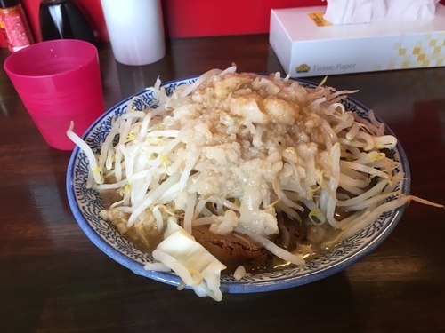 「ミニラーメン（全増し）チャーシュー１枚」@龍麺 ふえ郎の写真