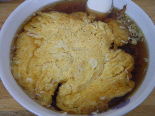 「天津メン（カニ玉そば）720円」@中華 十八番の写真