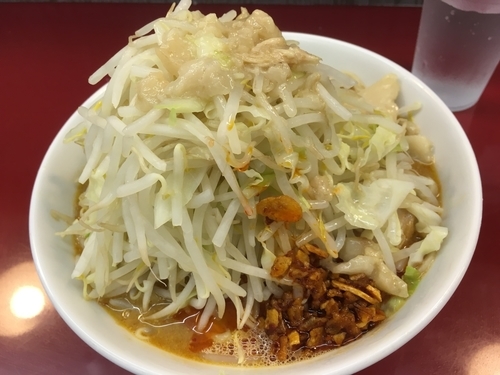 「味噌ラーメン ニンニク意外全部」@ジラフの写真