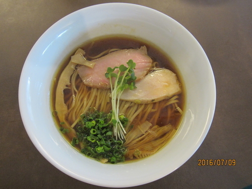 「追い鰹そば　宗田節　７５０円」@らあめん忘八の写真