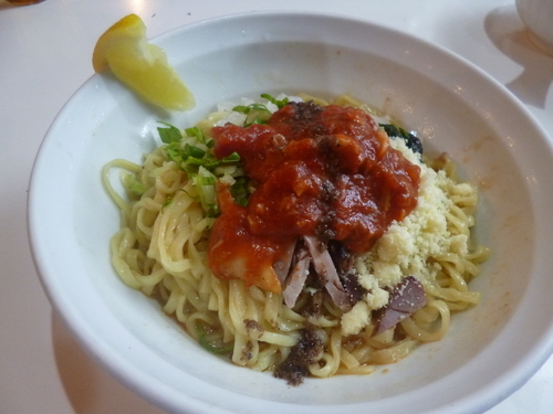 「【限定】冷やしえびまぜ」@はりけんラーメンの写真