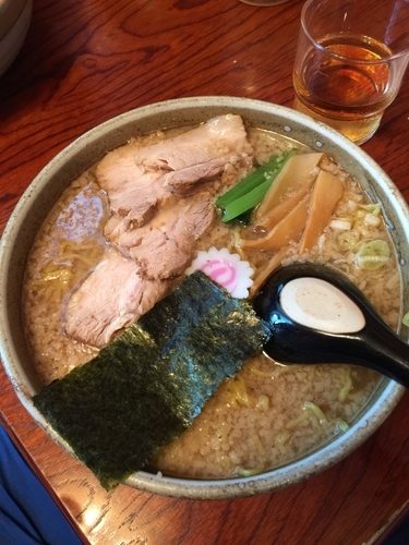 「らーめん➕ちょ〜こってり➕チャーシュー➕大盛➕麺固め」@酒楽房 うさぎ家の写真